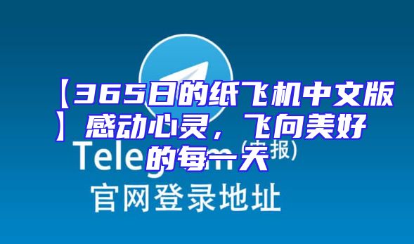 【365日的纸飞机中文版】感动心灵，飞向美好的每一天