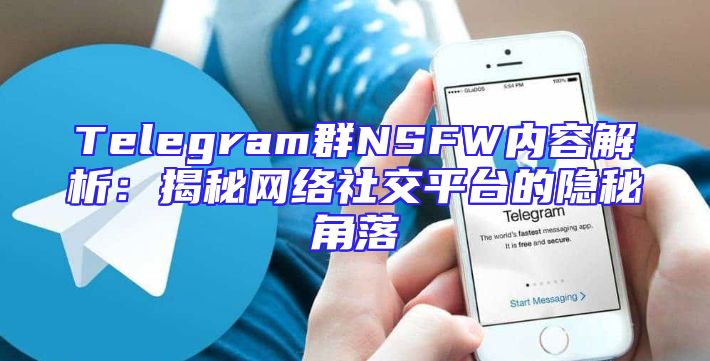 Telegram群NSFW内容解析：揭秘网络社交平台的隐秘角落