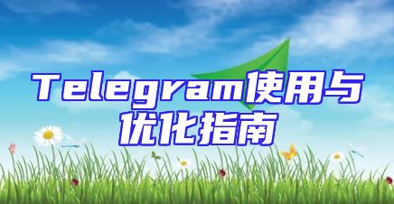 Telegram使用与优化指南