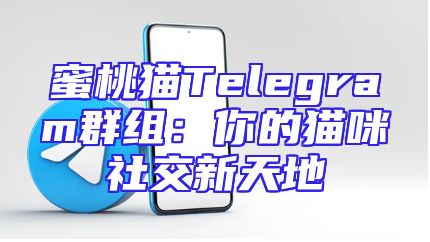 蜜桃猫Telegram群组：你的猫咪社交新天地