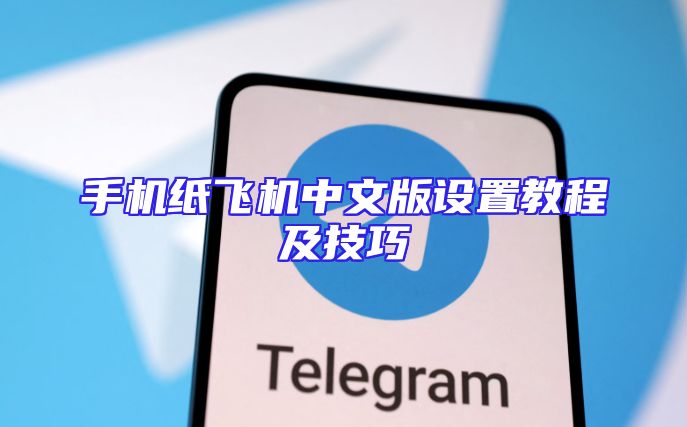 手机纸飞机中文版设置教程及技巧