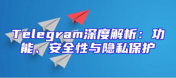 Telegram深度解析：功能、安全性与隐私保护