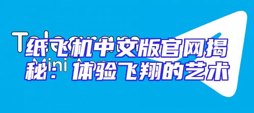 纸飞机中文版官网揭秘：体验飞翔的艺术