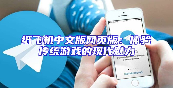 纸飞机中文版网页版：体验传统游戏的现代魅力