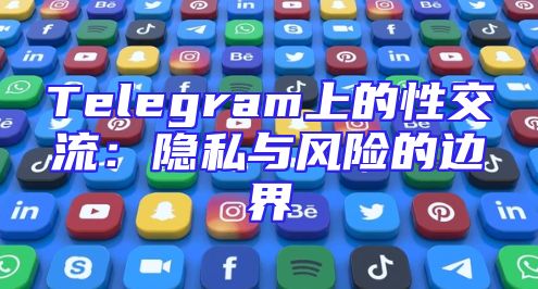 Telegram上的性交流：隐私与风险的边界