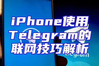 iPhone使用Telegram的联网技巧解析