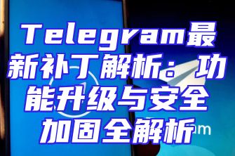 Telegram最新补丁解析：功能升级与安全加固全解析