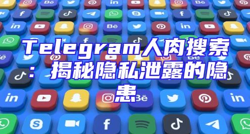 Telegram人肉搜索：揭秘隐私泄露的隐患