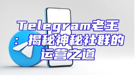 Telegram老王：揭秘神秘社群的运营之道