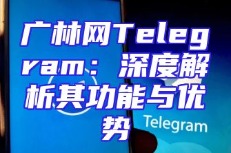 广林网Telegram：深度解析其功能与优势