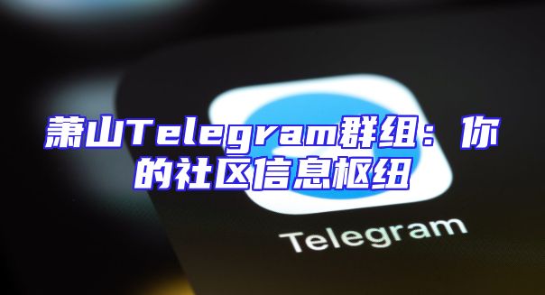 萧山Telegram群组：你的社区信息枢纽