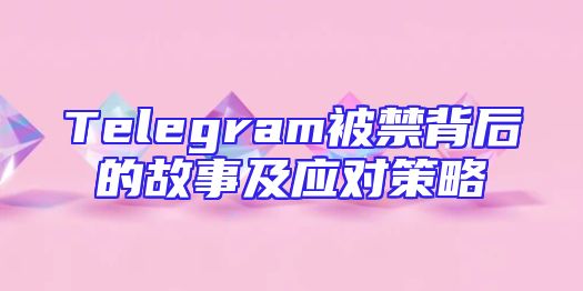 Telegram被禁背后的故事及应对策略